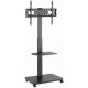 TVS-75S-02 Gembird Mobilni sto sa tockicima, 37-75, crne boje - EP3225145