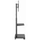 TVS-75S-02 Gembird Mobilni sto sa tockicima, 37-75, crne boje - EP3225145