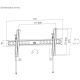 WM-95T-PRO-01 Gembird TV nosac, PRO  tilt VESA max 80x40cm, 43-95 max.50kg - EP3274572