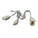 DeepCool CG530 FAN WH (BULK) Ventilator za kuciste 120x120x25mm ARGB, 1,600 RPM, White - EP3225358