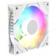 DeepCool CG580 FAN* WH R (BULK) Ventilator za kuciste 120x120x25mm ARGB,1,300 RPM,White Reverzibilni - EP3225388