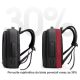 NCC-15-KLB017 Gembird Ranac za laptop 15,6/17inc 43x31x15(+5)cm USB konektor, 900g - EP3225460