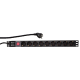 Produzni kabl sa zastitom 9 uticnica 16A, PDU 1U, aluminium sa zastitom, 2m (3) - EP3245966