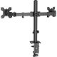 MA-D2-011 Gembird Podesivi dupli stoni drzac za monitor, tilt, 17-32 max.2x9kg (alt MA-D2-01) - EP3228842