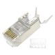 LC-PTF7-01/10 Gembird Zasticeni modularni CAT7 prolazni utikac 15u pozlacen, FTP, SFTP, 10 kom. - EP3226090
