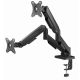 MA-DA2U-01 Gembird Podesivi stoni nosac za 2 monitora sa USB portovima, 17-32, 9kg - EP3226138