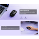 Cudy MS9922 2.4G Bezicni mis DPI 1000, 3 buttons - EP3227059