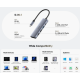 Cudy UH405, 5-In-1 HDMI 4K USB-C Hub 30/60/120 Hz, 5Gps, 100W - EP3269358