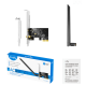 Cudy WE650,AC650  Bezicni PCI-E adapter sa dva opsega, 433 Mbps + 200 Mbps ,Dual-Band Wi-Fi 5 - EP3227134
