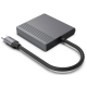 A-CM-HDMIFDPF-01 Gembird USB C-type muski na HDMI + DisplayPort zenski adapter - EP3274584