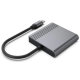 A-CM-HDMIFDPF-01 Gembird USB C-type muski na HDMI + DisplayPort zenski adapter - EP3274584