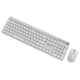 KBS-WMS-01-W Gembird Silent Key Pro Business bežièni desktop set, bela, US raspored - EP3229306