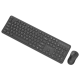 KBS-WPS-01 Gembird Slim Pro Business bežièni desktop set, crna, US raspored - EP3229309
