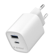 TA-UC-1A1C-PD30-01-W Gembird 2-port 30 W USB fast charger - EP3228194