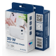 TA-UC-1A1C-PD30-01-W Gembird 2-port 30 W USB fast charger - EP3228194