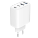 TA-UC-2A2C-PD40-01-W Gembird 4-port 40 W GaN USB PowerDelivery fast charger, white - EP3224772