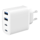TA-UC-2A2C-PD40-01-W Gembird 4-port 40 W GaN USB PowerDelivery fast charger, white - EP3224772