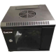 Rek ExeLink 10 in 4U zidni orman vrata staklena,crni,312 × 300 × 310 mm - EP3233829