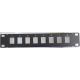 Exelink Patch panel 10in 1U 8 portni bez modula - EP3228233