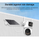 CAM-IP4MP-TQ9-AOV-WiFi GMB kamera 4MP(2mp+2mp) H.265 Solar Camera, ICSEE App, 3.6mm, IP66 - EP3228305