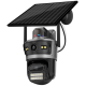 CAM-IP4MP-TQ11-AOV-WiFi GMB kamera 4MP(2mp+2mp) H.26ai Solar Camera, 3.8 Inch, ICSEE App, 3.6mm,IP66 - EP3228317