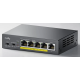 Cudy GS105P V1.0 Switch Extend VLAN Gigabit RJ45 PoE 30 W  IEEE 802.3at/af - EP3226984