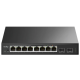Cudy GS108ES2 V1.0 Switch 8× GbE, 2× 1.25G SFP Extend Mode VLAN Mode - EP3226996