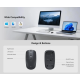 Cudy MS9923 Bezicni mis tihi 2,4GHz, opticki USB 800-1600Dpi Grey, 113mm - EP3227014