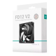 DeepCool FD12 V2 120x120x25mm ventilator hydro bearing 500-2500rpm 80CFM 35dBa Black - EP3228461