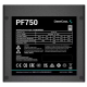 DeepCool PF750X,napajanje 80PLUS 750W,24 (20+4)Pin x1,EPS 8 (4+4)Pin x2,PCI-E (6+2)Pin x2,120mm - EP3228690