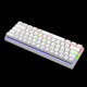 T-DAGGER Gaming mehanicka tastatura Arena TGK321W-BL (plavi switch) bela - 621805