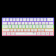 T-DAGGER Gaming mehanicka tastatura Arena TGK321W-BL (plavi switch) bela - 621805