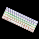 T-DAGGER Gaming mehanicka tastatura Arena TGK321W-BL (plavi switch) bela - 621805
