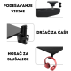 Gaming sto Nanobit NB501 140cm crveni - 616874