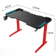 Gaming sto Nanobit NB502 120cm crveni - 616876
