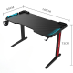 Gaming sto Nanobit NB502 140cm crni - 616877