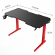 Gaming sto Nanobit NB503 120cm crveni - 616880