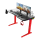 Gaming sto Nanobit NB503 140cm crveni - 616882