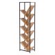 MODERNHOME Geometrijska polica za knjige, loft stil – - EP3003313
