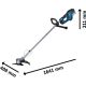 BOSCH Aku trimer za travu GFR 18V-23 - bez baterije i punjača - 06008D1000