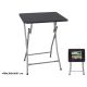 Sklopivi sto crni, 40 x 38 x 66 cm - GI8445393030456