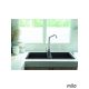 Milo Granitna dupla sudopera Metro 76x44cm Lava stone ø90 - MET.L.2KBO
