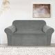 BLUE BELL Rastegljiva navlaka za dvosed 140-180cm Velvet, siva - 50203-1