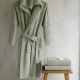 DEKOR DOM Bade mantil NATUR S/M - Green - EP3275337