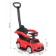 ECO TOYS Guralica sa interaktivnim volanom i ručkom Mercedes C class, crvena - 668 RED