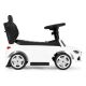 ECO TOYS Guralica sa interaktivnim volanom i ručkom Mercedes C class, bela - 668 WHITE