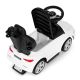ECO TOYS Guralica sa interaktivnim volanom i ručkom Mercedes C class, bela - 668 WHITE