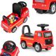 ECO TOYS Guralica za decu Mercedes vatrogasno vozilo, crvena - 3316 RED