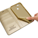 Maska za Huawei Honor View 20 zlatna na preklop Hanman Minor - 031607