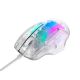 HAVIT USB miš MS1011SE transparent bela - 66014